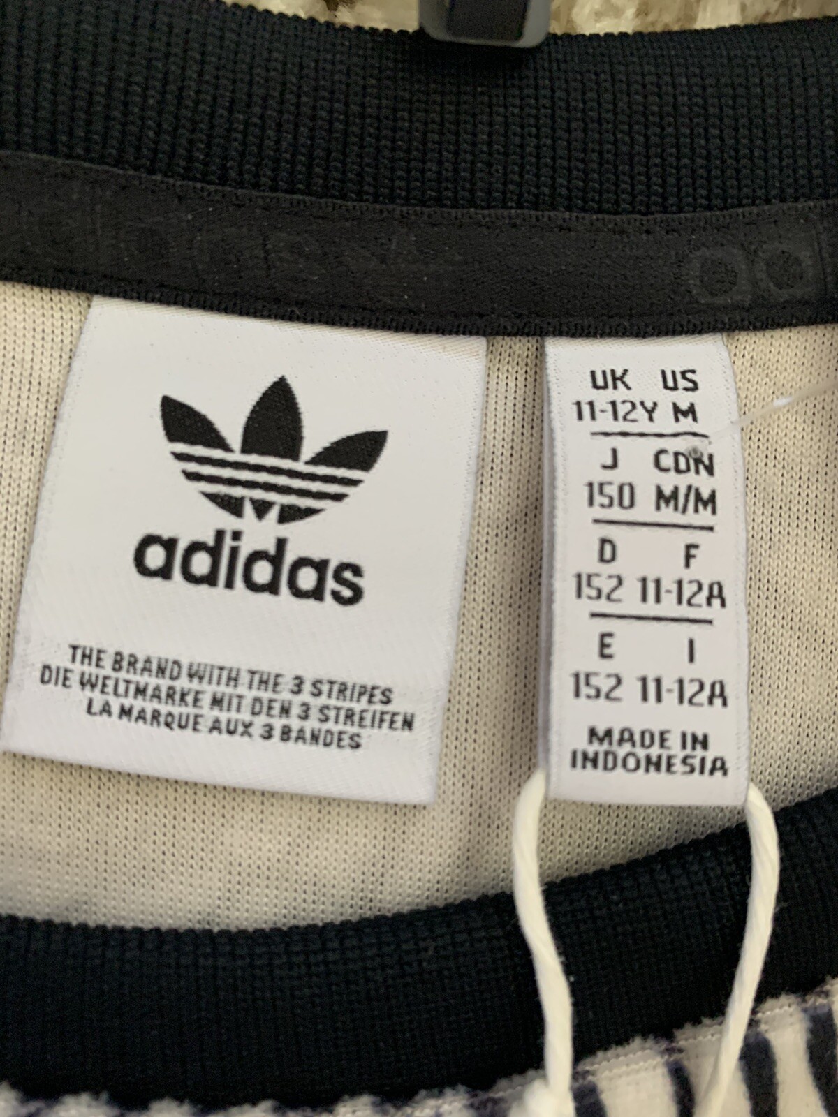 adidas zebra sweatshirt