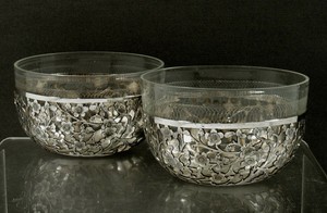Chinese Export Silver Bowls (2) SIGNED