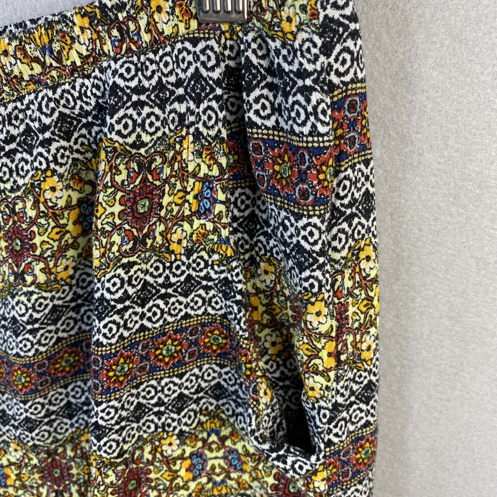 HIP Floral Shorts Womens 14 16 Elastic Waist Made In U.S.A. Pockets H.I.P. Cozy image 6