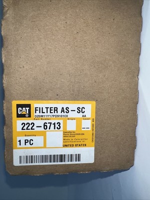 Caterpillar CAT 222-6713 Standard Efficiency Hydraulic Filter OEM Replacement 