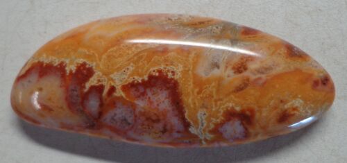 WRG- Red Desert Flame Designer Cabochon Wyoming 42mm x 17mm x 6.4mm - Picture 2 of 4
