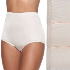 Vanity Fair Perfectly Ravissant 3-Pk Brief Panty Set 15711 Fawn Asst Sz.11/4XL