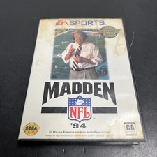 Sega Genesis Madden NFL '94 Sega Genesis System 1993  Complete in Box - CIB