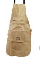 5 x Premium Beige Leather Welders Welding Carpenters Garden Safety Heat Apron