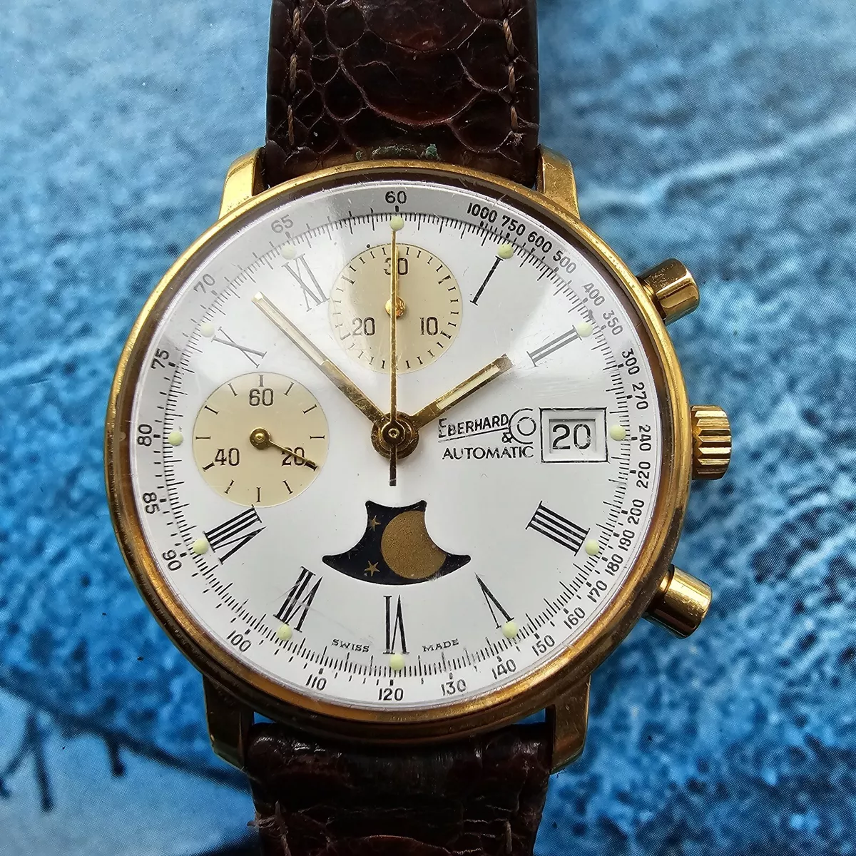 Eberhard chronograph sale