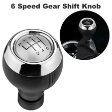 Silver Stick 6 Speed Gear Shift Knob For Mini Cooper S R55 R56 R57 R58 R59 F55