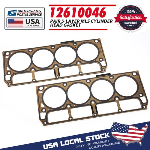 PAIR For Chevrolet Performance LS3 5-Layer MLS Cylinder Head Gaskets ...