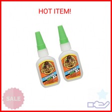 Gorilla Super Glue Gel XL, Clear Glue, 25 Gram Pack of 2 - All Purpose and Fas