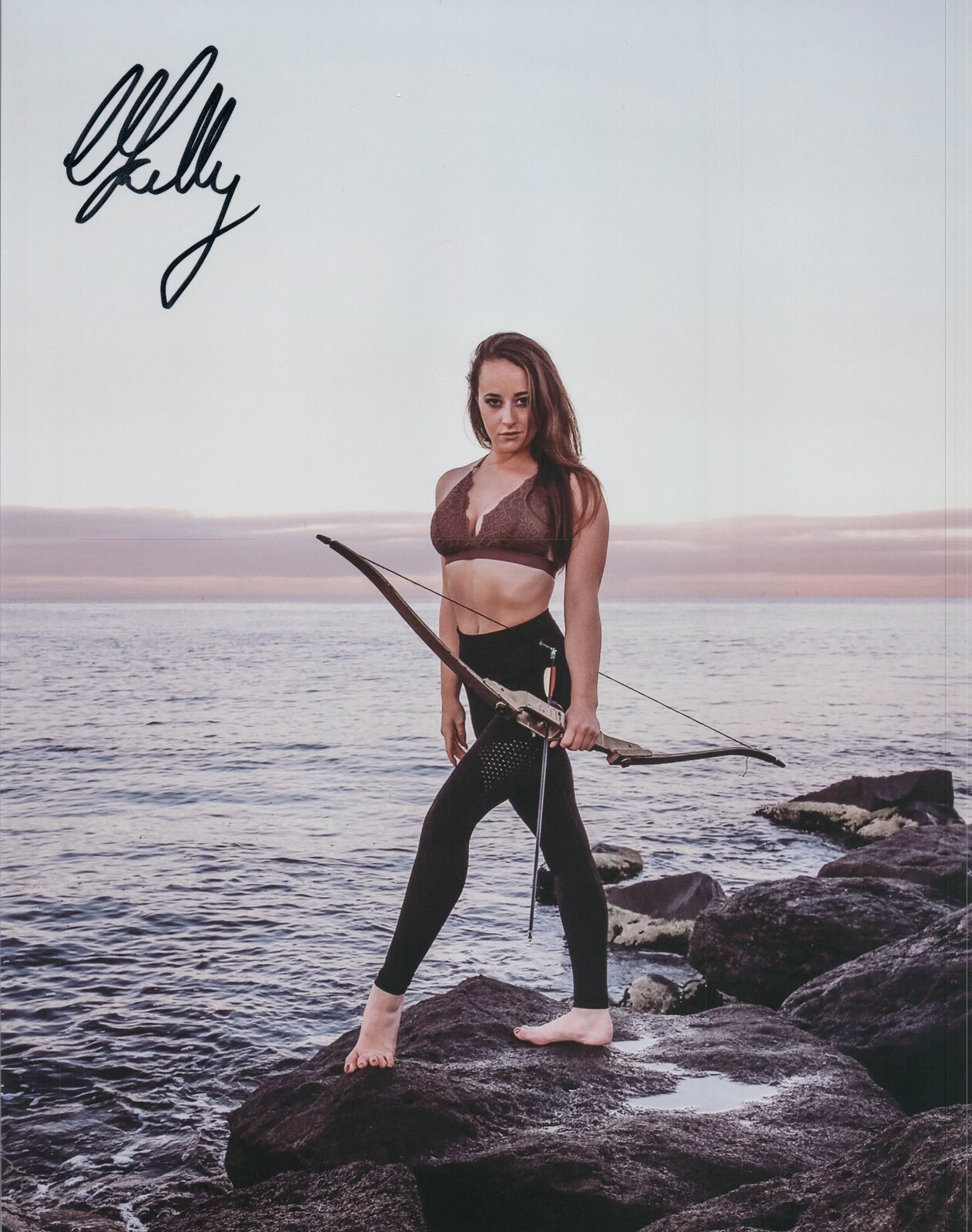 Orissa Kelly Signed 8x10 Photo #110 Archery Contortionist Britain's Got Talent eBay