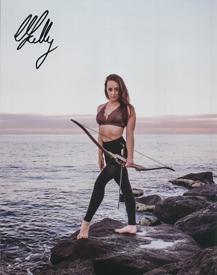 Orissa Kelly Signed 8x10 Photo #110 Archery Contortionist Britain's Got