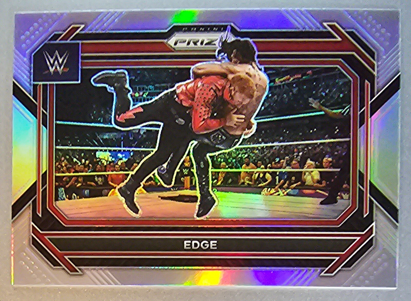 2023 Panini Prizm WWE Silver Prizm #100 Edge