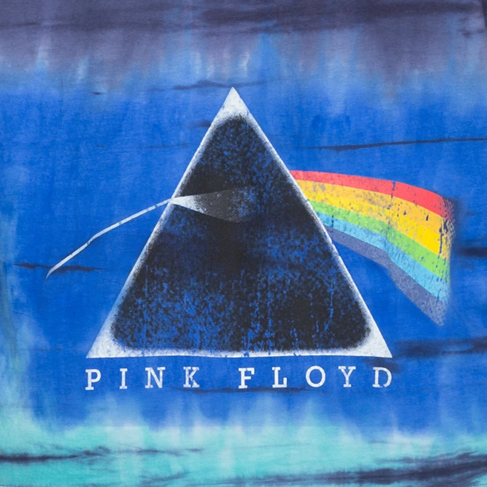 Pink Floyd Tank Top Dark Side of the Moon Prism Muscle Shirt Tie Dye Men's Large - Image 2 of 3