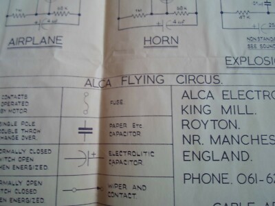 FLYING CIRCUS ORIGINAL schematic by ALCA
