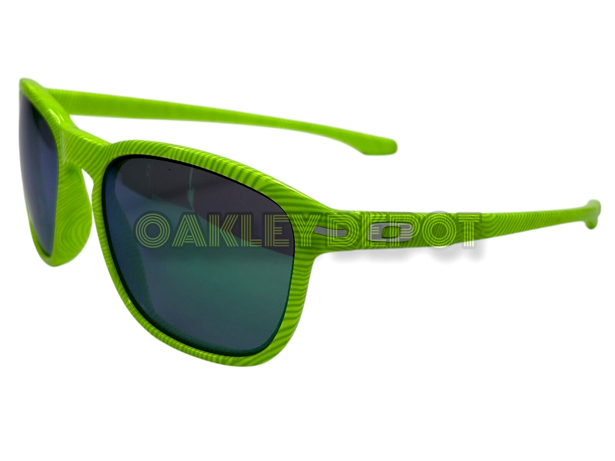 ✓🕶️ OAKLEY ENDURO 009223 FINGERPRINT RETINA BURN/JADE IRIDIUM