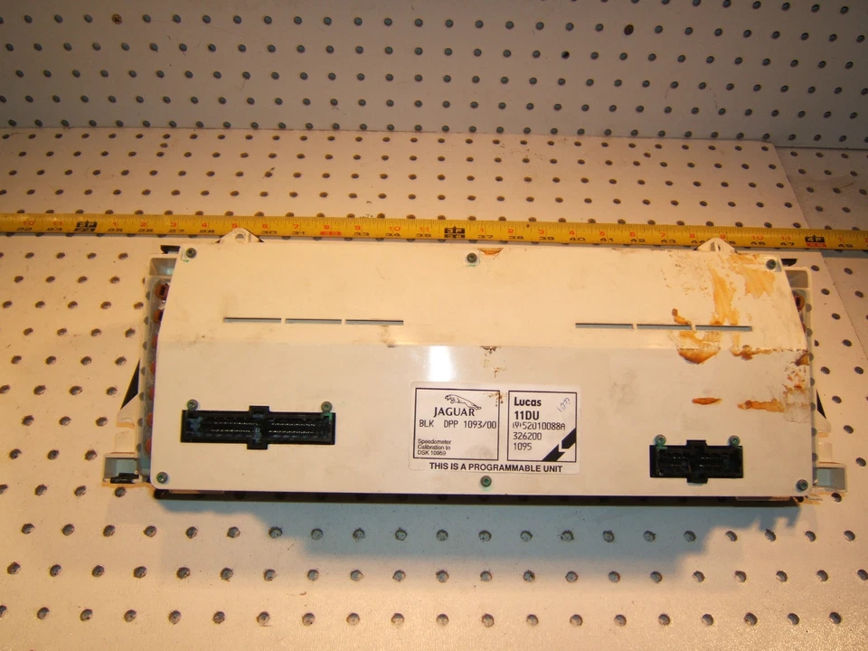 Jaguar 1995 XJR Lucas Instrument OEM 1 Cluster, DPP 1093/00 estilo EE. UU., XJR, 160 MPH Foto 4 de 4