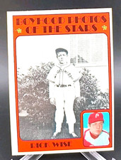 1972 Topps - Boyhood Photos of the Stars Rick Wise #345 NM-EX