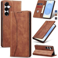 Leather Wallet Phone Case for Samsung A17 A16 A36 A56 A55 A07 A27 A57 A13 A26