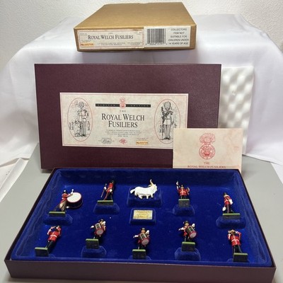 Britains 5191 Royal Welch Füsiliers Lt Edition 10 Stück Set. Ex. Con. Verpackt.