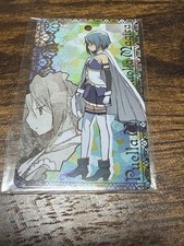 Puella Magi Madoka Magica Sayaka Miki Metal Plate Keychain