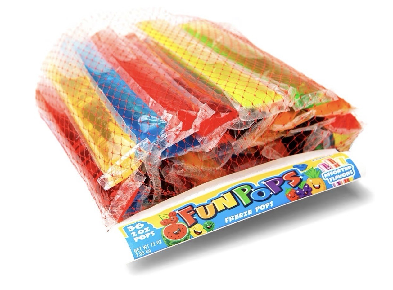 Fun Pops Freeze Pops Paquete de Variedad Ice Pops Congelador Pops Regalo de Verano