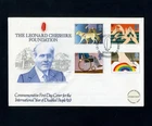 GB COTSWOLD Leonard Cheshire FDC 1981 23rd Mar Disabled Petersfield SHS  S6y++++