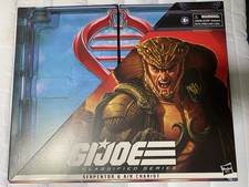 Hasbro GI Joe Classified Serpentor With Air Chariot Exclusive Figure New Sealed