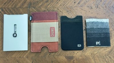 Men s Minimalist Wallet Lot, Wagner, Chums, Thread, Modern Carry