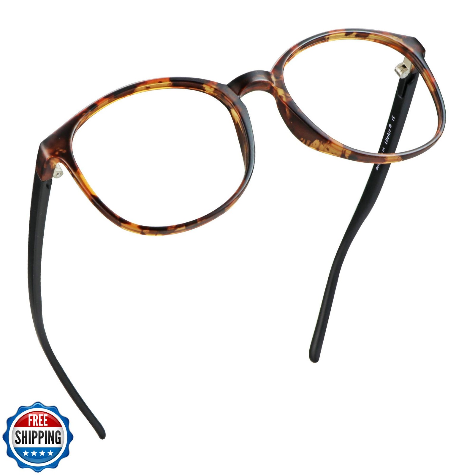 LifeArt Blue Light Blocking Glasses, Anti Eyestrain, Computer Reading Glasses