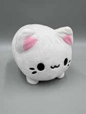 Aurora Tasty Peach Custard White Meowchi Kitty Cat Plush 6 Stuffed Animal