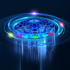 Kids Mini Hand-Operated Drone  Indoor Outdoor Flying Ball Toy with Lights