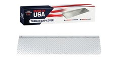 Pit Posse Hinged Aluminum Trailer Door Slider Plate Extension 84" x 9"