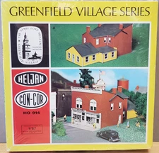 Heljan Con-Cor Wright Cycle Co Greenfield Village Series Model Kit HO 1:87 Scale