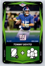 Tommy DeVito 2024 UNO Elite Core Edition - Green #050 New York Giants
