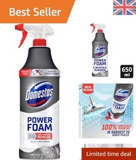 650ml Power Foam Bathroom Spray - Ultimate Cleaning for Tough Limescale & Germs 7.68 per litre