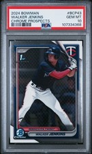 2024 Bowman - Chrome Prospects Walker Jenkins #BCP-43 (RC)
