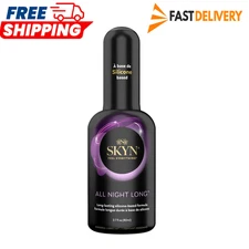 SKYN All Night Long Silicone-Based, Long Lasting Lube (2.7 oz) for Men, Women an