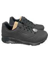 Zapatillas de trabajo Skechers para hombre Uno SR Sutal 200054 negras talla 10