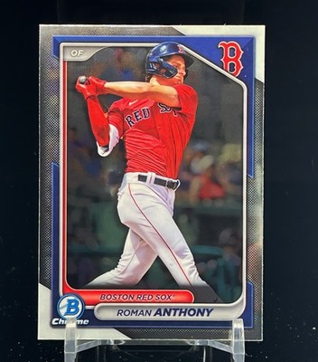 2024 Bowman Draft Chrome Prospects Roman Anthony Red Sox BDC-19