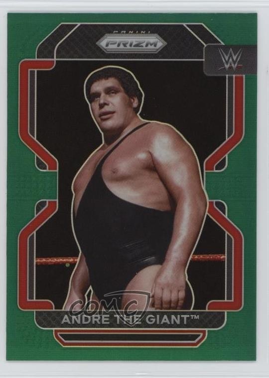 2022 Panini Prizm WWE Green Prizm Andre the Giant #200 kf4