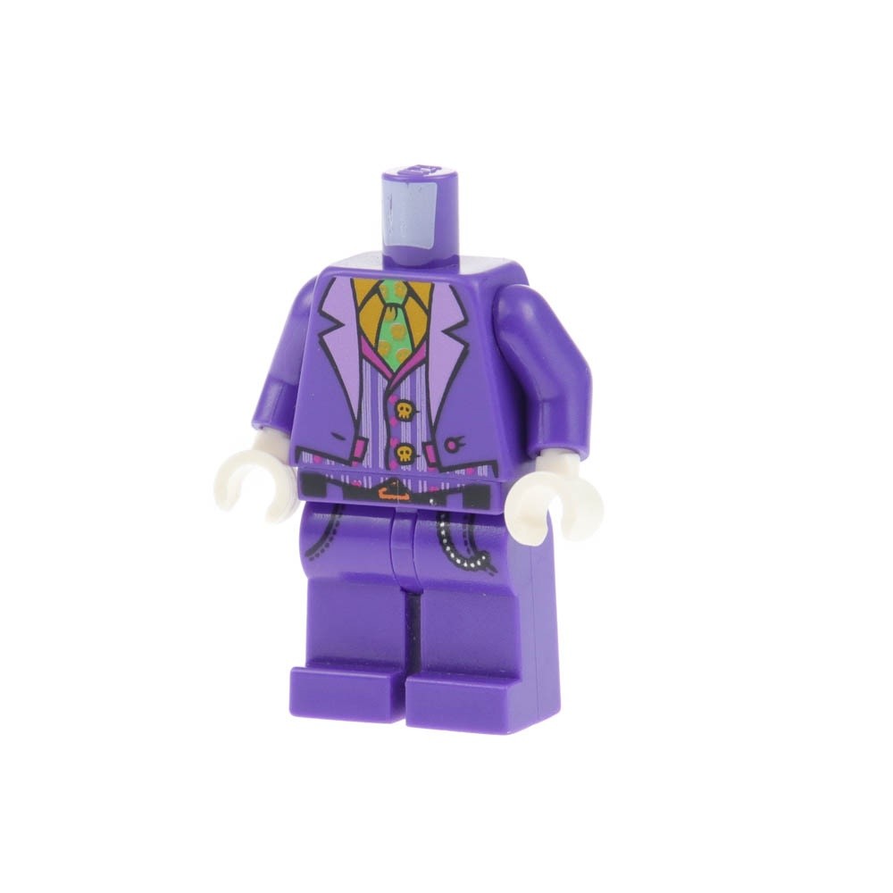 1X Lego Torso Legs Minifigure Super Heroes Joker SH0354 970C00PB0624 973PB2598