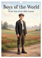 Boys Of The World - At The Turn Of The 20Th Century (Wall Calendar 2027 Din...