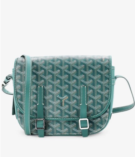 Goyard Belvedere Messenger Bag Coated Canvas with Leather PM crossbody bag