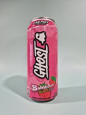 Ghost Bubblicious Strawberry Splash RARE Energy Drink Can Sealed Exp 2024