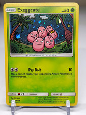 Exeggcute SM119 Promo Rare Cosmo Holo Pokemon Sun & Moon 2018 LP