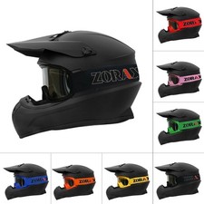 ZORAX ZOR-X305 Dirt Bike Motocross Motorbike Helmets & Adult MX Goggles Off Road