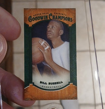 Upper Deck 2014 Goodwin Champions Lady Luck Insert Bill Russell Celtics #38