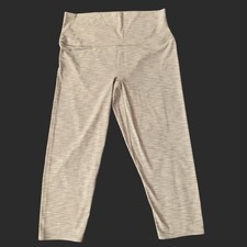 SPANX Soft And Smooth Womens Leggings Gray Size 3x W/22 Inseam Workout Running