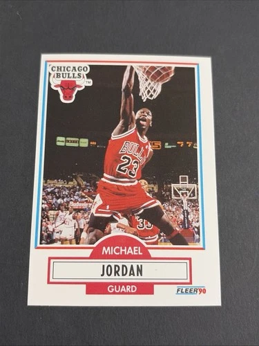1990-91 Fleer Michael Jordan Chicago Bulls #26