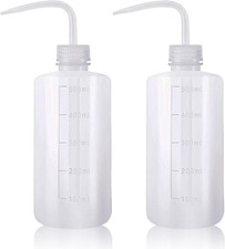 Squeeze Bottles 2-Pack 500ml/16.9oz Heavy-Duty Squirt Bottle  For Cleaning,