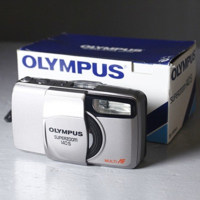 Olympus Superzoom 140 S Multi AF Zoom 38-140mm Compact Analog Boxed Sehr guter Zustand